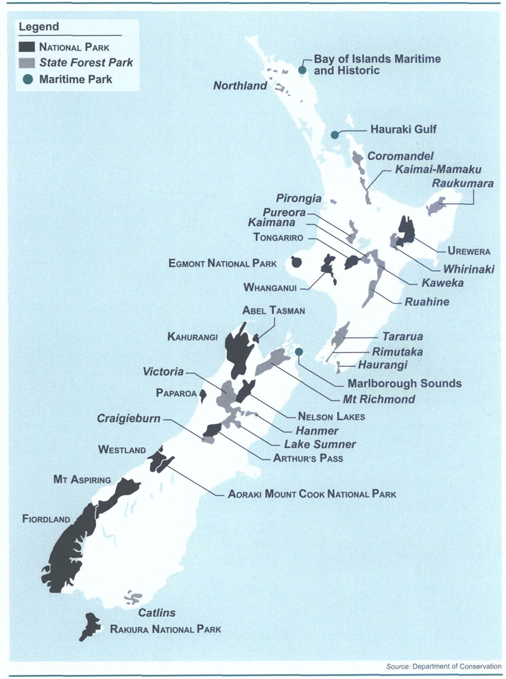Parks of New Zealand